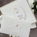 Pamiątka chrztu, kartka z pudełkiem i kopertą 72