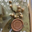 Kartka urodzinowa boho rustykalna kokarda 2