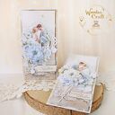 Romantyczna kartka ślubna HydrangeaLove2 - gotowa do personalizacji