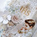 Kartka z okazji Pierwszej Komunii Świętej dla chłopca