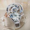 Kartka balonik, prezent na urodziny roczek chrzest "Jolly Season" GOTOWA