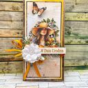 Kartka urodzinowa w pudełku - Ona lubi pomarańcze