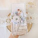 Romantyczna kartka ślubna HydrangeaLove2 - gotowa do personalizacji