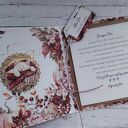 Personalizowana kartka urodzinowa z kotem handmade