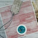 Kartka na walentynki z osiołkiem, nietypowy napis