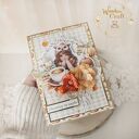 Kobieca kartka urodzinowa z motywem jesieni "Autumn 2" GOTOWA