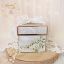 Exploding box komunijny, kartka na komunię "Simple Story 1" GOTOWY