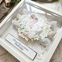 Ramka 3D na Pierwszą Komunię Świętą z LED - personalizowana