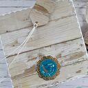 Kartka na roczek dla dziewczynki z misiem, personalizacja