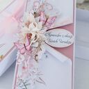 Kartka urodzinowa w pudełku - pastelowa pamiątka z dedykacją dla Mamy lub Babci