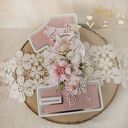 Urodzinowa kartka cyferka, prezent na roczek "OhBabyRose" GOTOWA