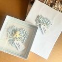 159,kartka na chrzest św. W pudełku z torebką dla chłopca