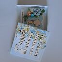 Kartka w pudełku na komunię