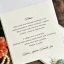 Elegancka kartka ślubna w pudełku z inicjałami Pary Młodej