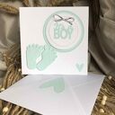 Baby Shower! Oczekiwanie na Maleństwo! Kartka z kopertą
