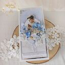 Kartka komunijna pamiątka pierwszej komunii świętej "Sapphire2"