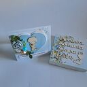 Kartka w pudełku na komunię