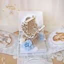 Exploding box chrzest, roczek, narodziny, prezent "BabyBoy" GOTOWY