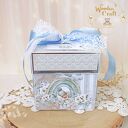 Exploding box chrzest, roczek, narodziny, prezent "BabyBoy" GOTOWY