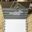 Misiowa kartka handmade na narodziny, roczek lub urodziny dziecka