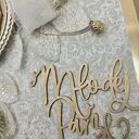 Kartka ślubna boho rustykalna suszone kwiaty elegancka