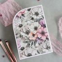 Ręcznie robiona kartka scrapbooking na wyjątkową okazję