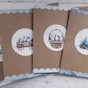 Zestaw 4 kartek wielkanocnych z życzeniami „Kurczaczki i zające”