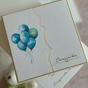 Kartka na 18 urodziny z pudełkiem i kopertą, BH 31