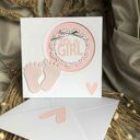 Baby Shower! Oczekiwanie na Maluszka! Kartka z kopertą