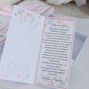 Kartka urodzinowa w pudełku - pastelowa pamiątka z dedykacją dla Mamy lub Babci