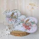 Kartka urodzinowa na 18 urodziny, kartka cyferka "Love 1" GOTOWA