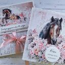 Kartka na 18. urodziny dla miłośniczki koni, w pudełku