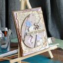 Kartka dla artysty - vintage 2