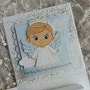 Exploading box z okazji Chrztu Świętego dla chłopca