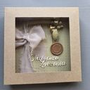 Kartka urodzinowa boho rustykalna kokarda 6