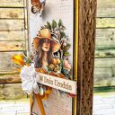 Kartka urodzinowa w pudełku - Ona lubi pomarańcze