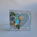 Kartka w pudełku na komunię