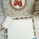 Kartka świąteczna z uroczym bałwankiem