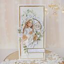 Kartka komunijna pamiątka pierwszej komunii świętej "Simple Story"