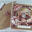 Personalizowana kartka urodzinowa z kotem handmade