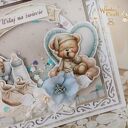 Kartka na narodziny dziecka, gratulacje, chrzest "The Baby" GOTOWA