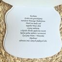 Kartka na narodziny dziewczynki w kształcie butelki z shakerem