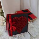 Elegancka kartka na rocznicę i Walentynki - serce 3D, w pudełku, personalizacja