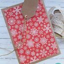 Kartka świąteczna z gnomem