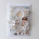 Kartka z okazji Pierwszej Komunii Świętej dla chłopca