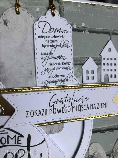 Parapetówka! Przeprowadzka! Pudełko z życzeniami i kopertą