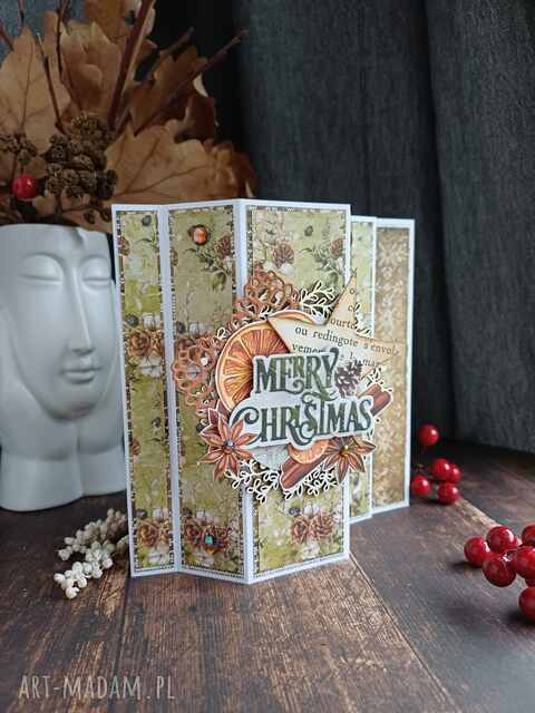 Kartka na boże narodzenie - typu window 1