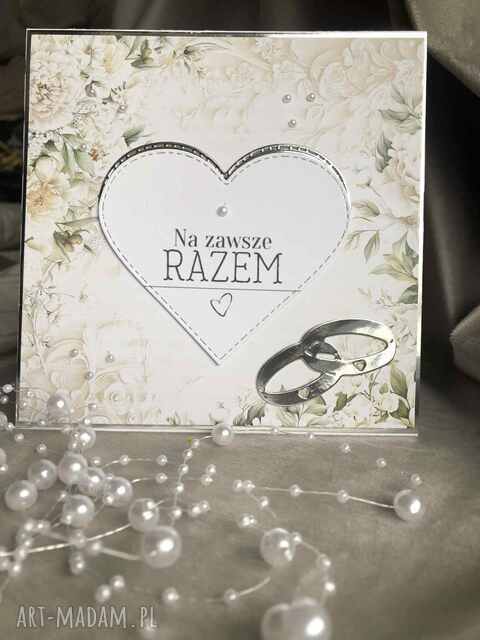 Kartka ślubna z kopertą