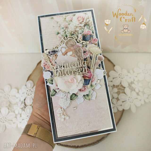 Kobieca kartka urodzinowa, 18, 30, 40 urodziny "Her Story 1" GOTOWA