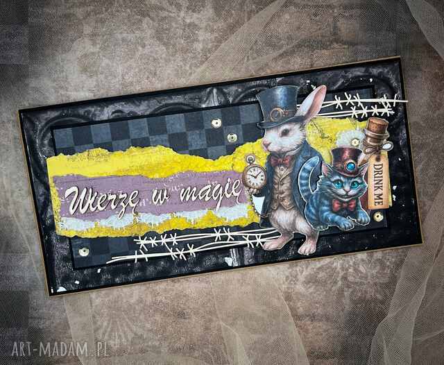 Kartka uniwersalna - Steampunk z odrobiną magii